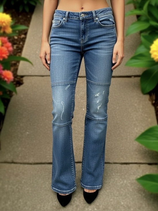 Anthropologie Denim - Anthropologie Pilcro And The Letterpress Parallel blue jeans size 10 medium wash